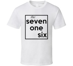 Seven One Six New York 716 Fun Cool Area Code City Pride T Shirt
