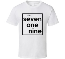 Seven One Nine Colorado 719 Fun Cool Area Code City Pride T Shirt