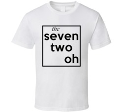 Seven Two Oh Colorado 720 Fun Cool Area Code City Pride T Shirt