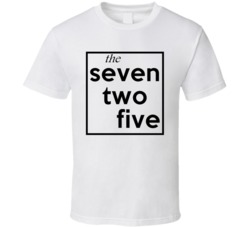 Seven Two Five Nevada 725 Fun Cool Area Code City Pride T Shirt