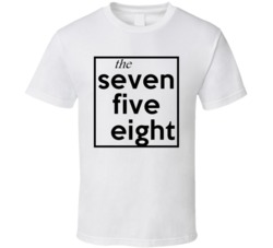 Seven Five Eight St Lucia 758 Fun Cool Area Code City Pride T Shirt
