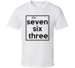 Seven Six Three Minnesota 763 Fun Cool Area Code City Pride T Shirt