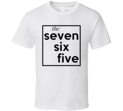 Seven Six Five Indiana 765 Fun Cool Area Code City Pride T Shirt