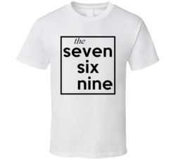Seven Six Nine Mississippi 769 Fun Cool Area Code City Pride T Shirt