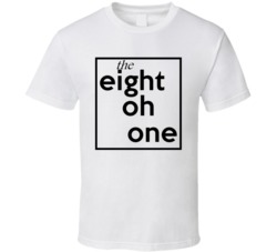 Eight Oh One Utah 801 Fun Cool Area Code City Pride T Shirt