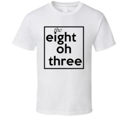 Eight Oh Three South Carolina 803 Fun Cool Area Code City Pride T Shir