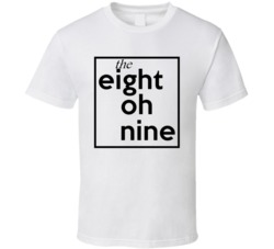 Eight Oh Nine Dominican Republic 809 Fun Cool Area Code City Pride T S