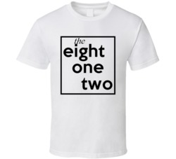 Eight One Two Indiana 812 Fun Cool Area Code City Pride T Shirt