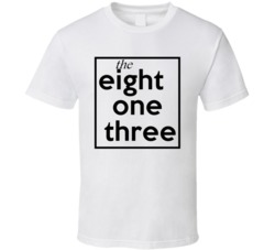Eight One Three Florida 813 Fun Cool Area Code City Pride T Shirt