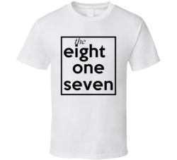 Eight One Seven Texas 817 Fun Cool Area Code City Pride T Shirt