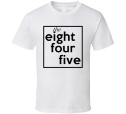 Eight Four Five New York 845 Fun Cool Area Code City Pride T Shirt