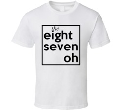 Eight Seven Oh Arkansas 870 Fun Cool Area Code City Pride T Shirt