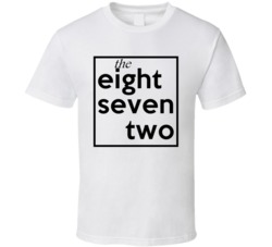 Eight Seven Two Illinois 872 Fun Cool Area Code City Pride T Shirt