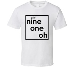Nine One Oh North Carolina 910 Fun Cool Area Code City Pride T Shirt