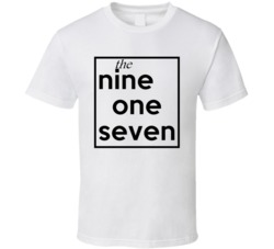Nine One Seven New York 917 Fun Cool Area Code City Pride T Shirt