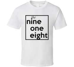 Nine One Eight Oklahoma 918 Fun Cool Area Code City Pride T Shirt