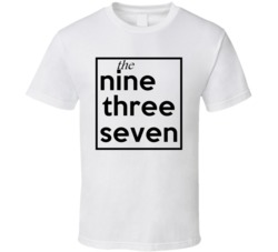 Nine Three Seven Ohio 937 Fun Cool Area Code City Pride T Shirt