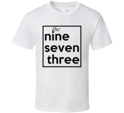 Nine Seven Three New Jersey 973 Fun Cool Area Code City Pride T Shirt