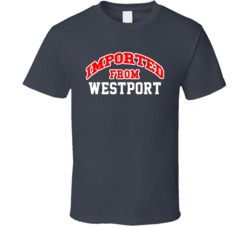 Imported From Westport Connecticut Sports Team Trade T Shirt