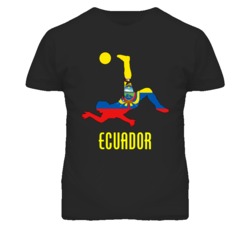 Ecuador World Cup Soccer Football Mens T Shirt