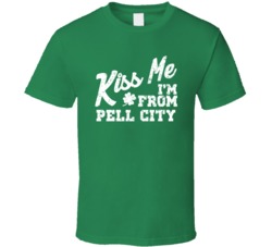 Pell City Alabama Kiss Me I'm From City Irish St Patricks Day Pub Craw