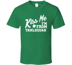 Tahlequah Oklahoma Kiss Me I'm From City Irish St Patricks Day Pub Cra