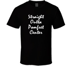 Straight Outta 6259 Pomfret Center Ct NWA Zip Code Hip Hop Parody T Sh