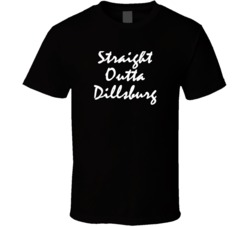 Straight Outta 17019 Dillsburg Pa NWA Zip Code Hip Hop Parody T Shirt