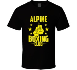 Alpine Alabama Boxing Club Cool Sports Fitness T Shirt