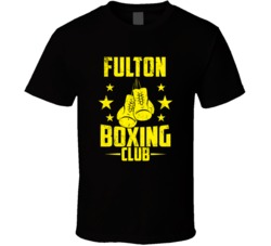 Fulton Alabama Boxing Club Cool Sports Fitness T Shirt