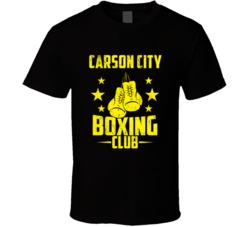 Carson City Nevada Boxing Club Cool Sports Fitness T Shirt