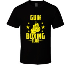 Guin Alabama Boxing Club Cool Sports Fitness T Shirt