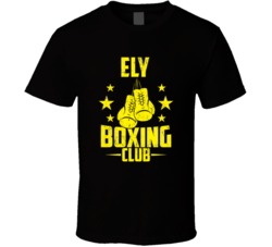 Ely Nevada Boxing Club Cool Sports Fitness T Shirt