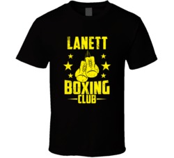 Lanett Alabama Boxing Club Cool Sports Fitness T Shirt