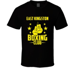 East Kingston New Hampshire Boxing Club Cool Sports Fitness T Shirt