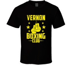 Vernon Alabama Boxing Club Cool Sports Fitness T Shirt