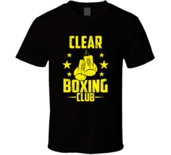 Clear Alaska Boxing Club Cool Sports Fitness T Shirt