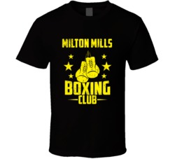 Milton Mills New Hampshire Boxing Club Cool Sports Fitness T Shirt