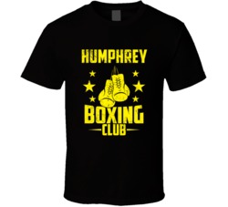 Humphrey Arkansas Boxing Club Cool Sports Fitness T Shirt