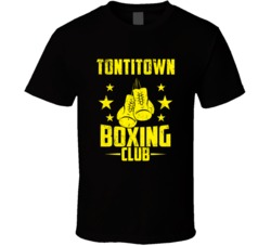 Tontitown Arkansas Boxing Club Cool Sports Fitness T Shirt