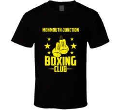 Monmouth Junction New Jersey Boxing Club Cool Sports Fitness T Shirt