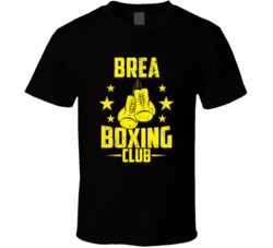 Brea California Boxing Club Cool Sports Fitness T Shirt