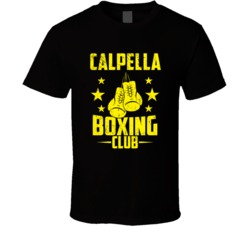 Calpella California Boxing Club Cool Sports Fitness T Shirt