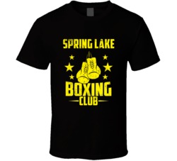 Spring Lake New Jersey Boxing Club Cool Sports Fitness T Shirt