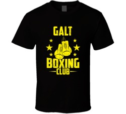 Galt California Boxing Club Cool Sports Fitness T Shirt