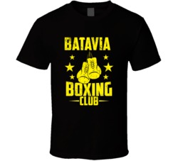 Batavia New York Boxing Club Cool Sports Fitness T Shirt
