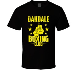 Oakdale California Boxing Club Cool Sports Fitness T Shirt