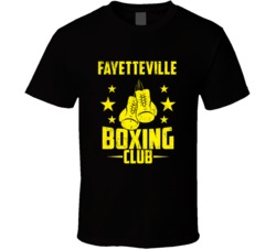 Fayetteville New York Boxing Club Cool Sports Fitness T Shirt