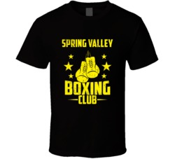 Spring Valley California Boxing Club Cool Sports Fitness T Shirt
