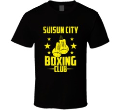 Suisun City California Boxing Club Cool Sports Fitness T Shirt
